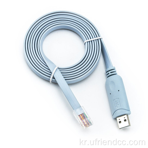 USB Serial to Rs232/RJ45 케이블 CAT5 USB 케이블